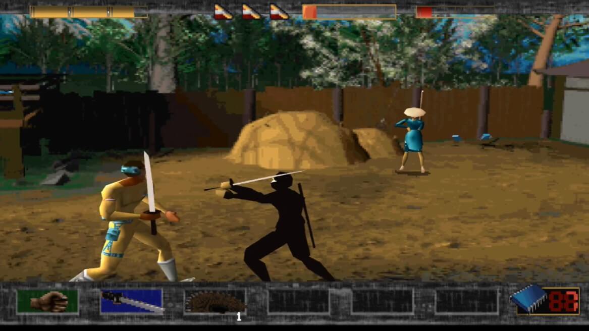 Time Commando - геймплей игры на PlayStation